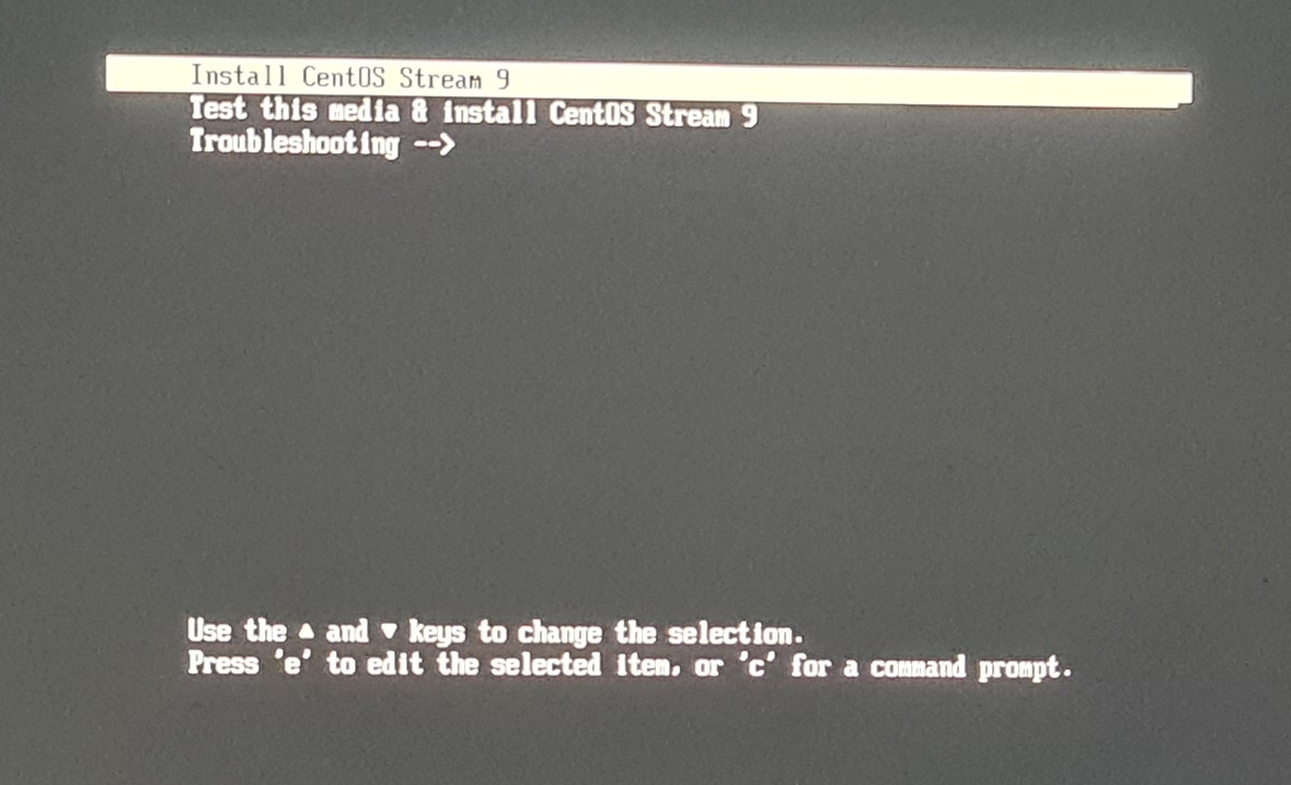 Install Grub menu